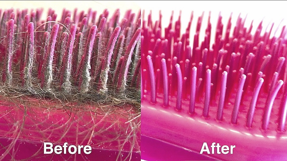 clean a tangle teezer